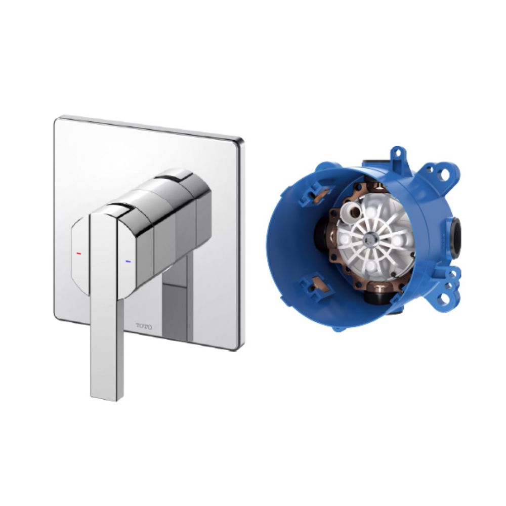Van gật gù TOTO TBG153C0A/TBN01001B điều chỉnh nóng lạnh kèm phụ kiện âm tường