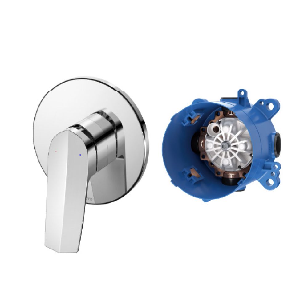 Van gật gù TOTO TBG163C0A/TBN01001B điều chỉnh nóng lạnh kèm phụ kiện âm tường