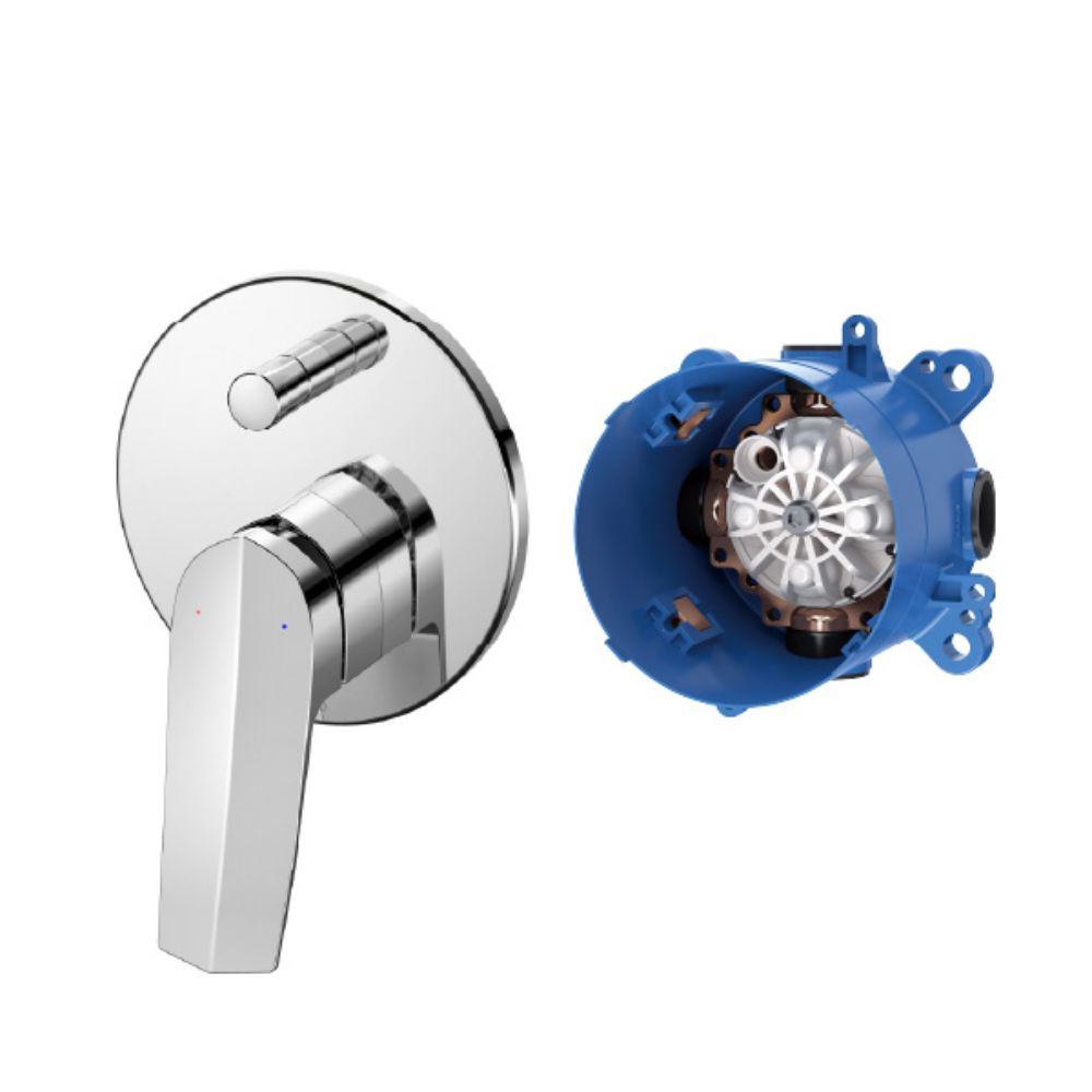 Van gật gù TOTO TBG163D0A/TBN01001B điều chỉnh nóng lạnh kèm nút chuyển hướng và phụ kiện âm tường