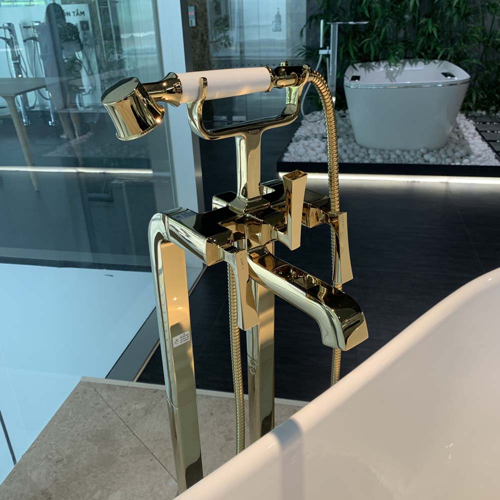 Vòi sen tắm xả bồn nóng lạnh Aerial Pulse TOTO DM209CF#PG