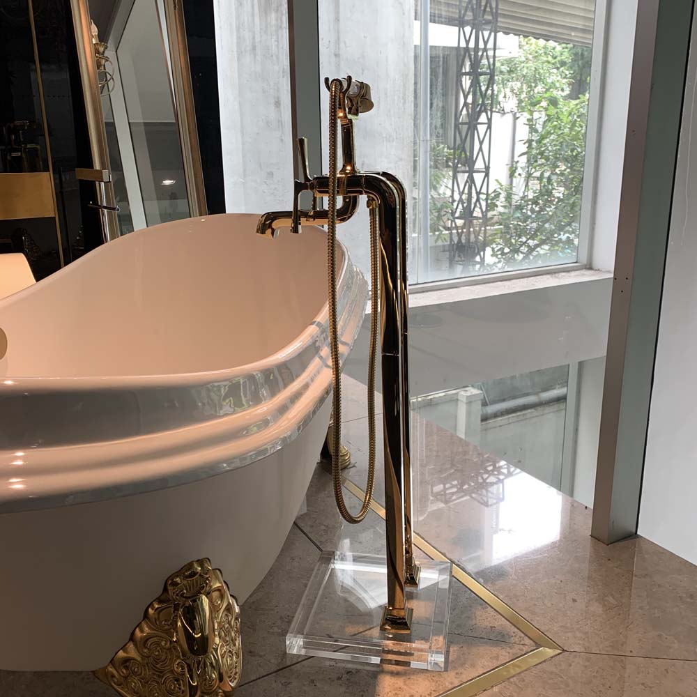 Vòi sen tắm xả bồn nóng lạnh Aerial Pulse TOTO DM209CF#PG