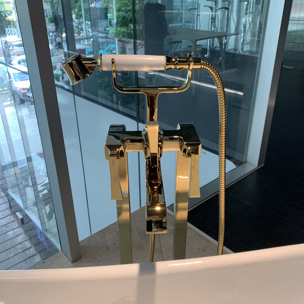 Vòi sen tắm xả bồn nóng lạnh Aerial Pulse TOTO DM209CF#PG