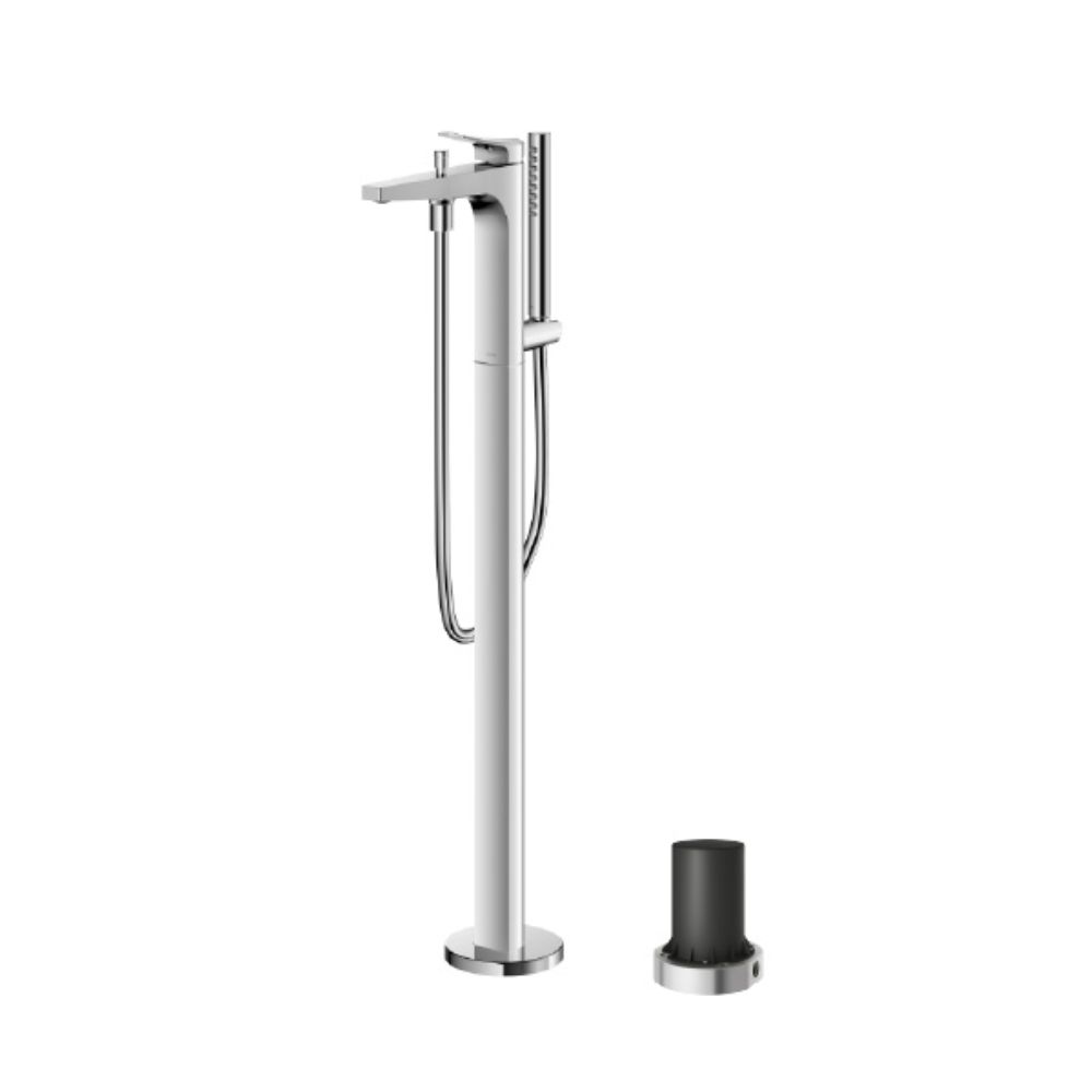 Vòi xả bồn tắm TOTO TBG163J0A/TBN01105B đặt sàn nóng lạnh (kèm đế)