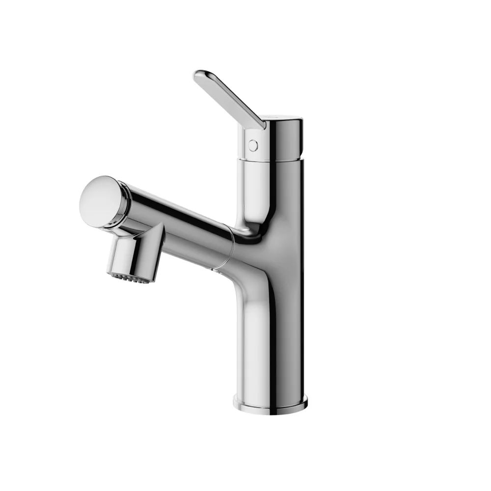 Vòi lavabo nóng lạnh TOTO TLS093B0V dây rút
