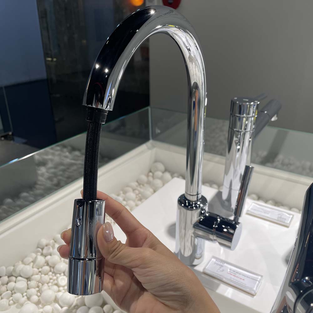 Vòi bếp nóng lạnh TOTO TX608KNBR