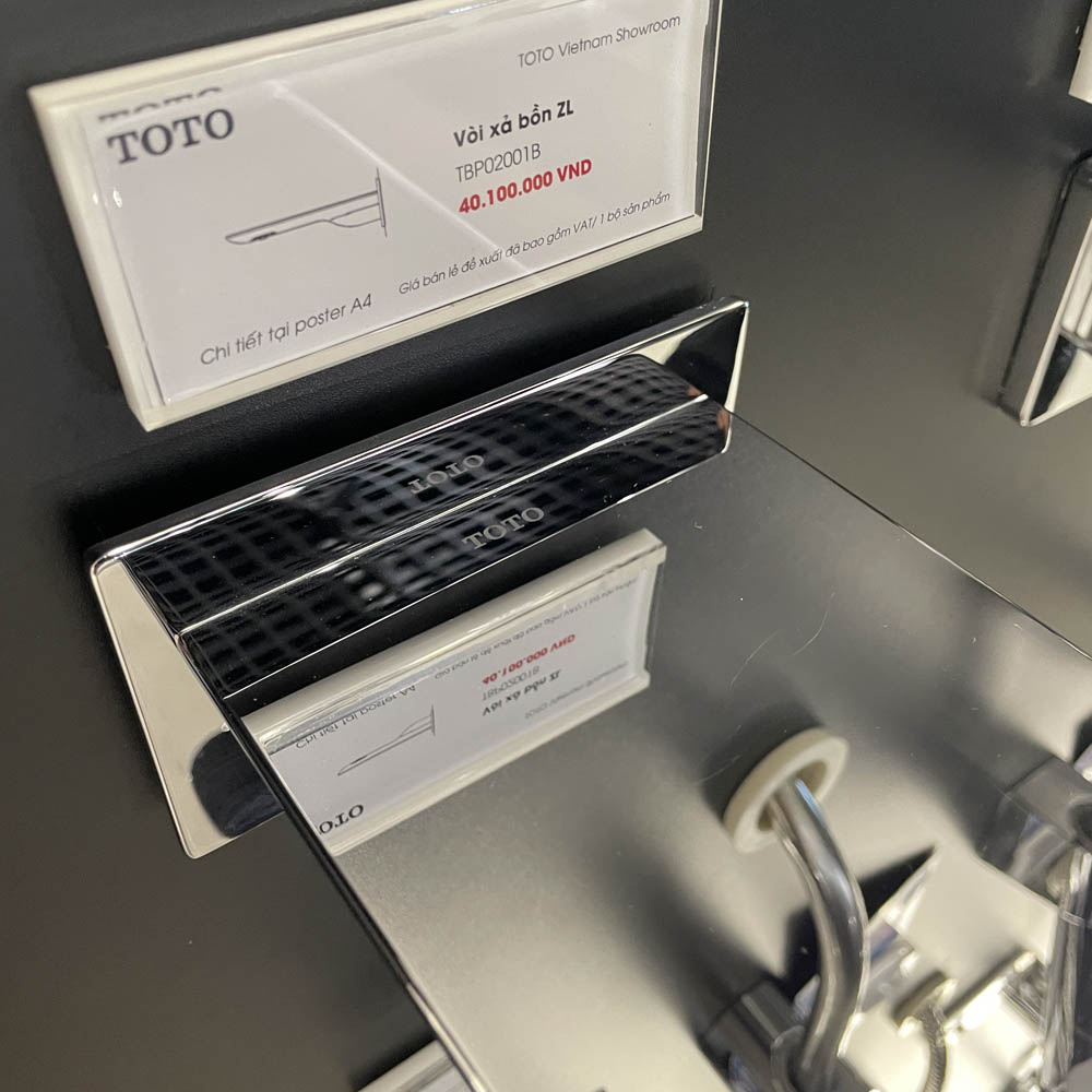 Vòi xả bồn âm tường ZL TOTO TBP02001B