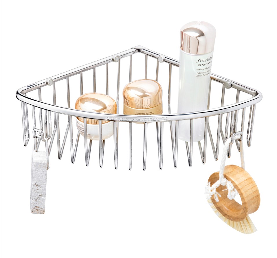 Kệ lưới góc 1 tầng inox 304 Tovashu LG