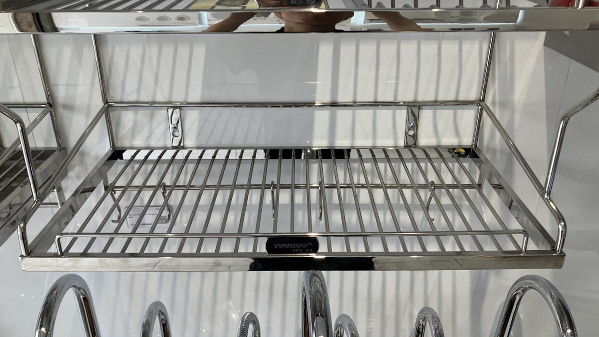 Kệ sóng chén 6 tấc 2 tầng bắt vít 6X2