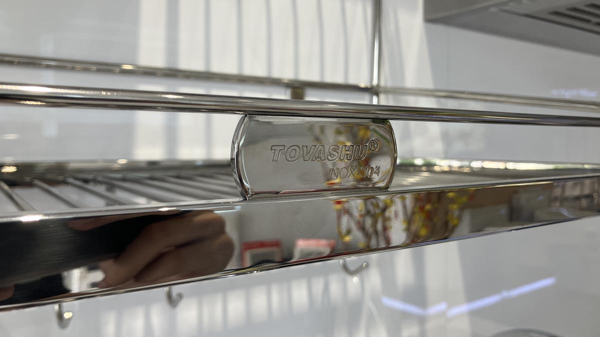 Kệ sóng chén 6 tấc 2 tầng bắt vít 6X2