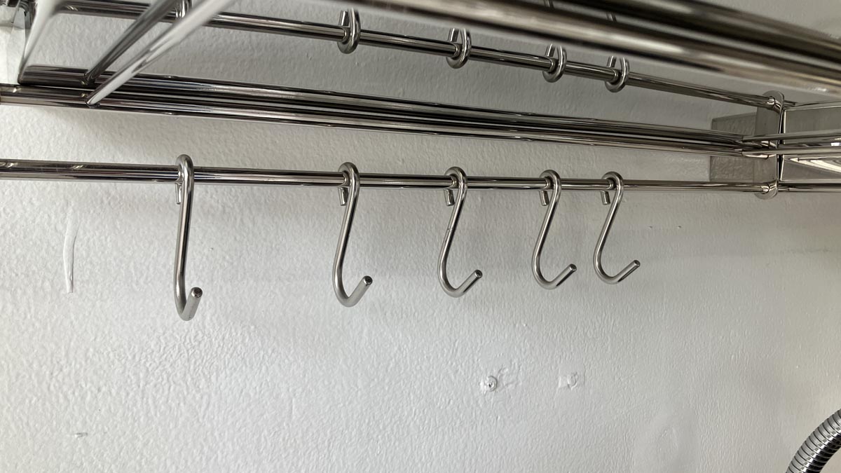 Kệ sóng chén 8 tấc 1 tầng bắt vít có khay U8X1