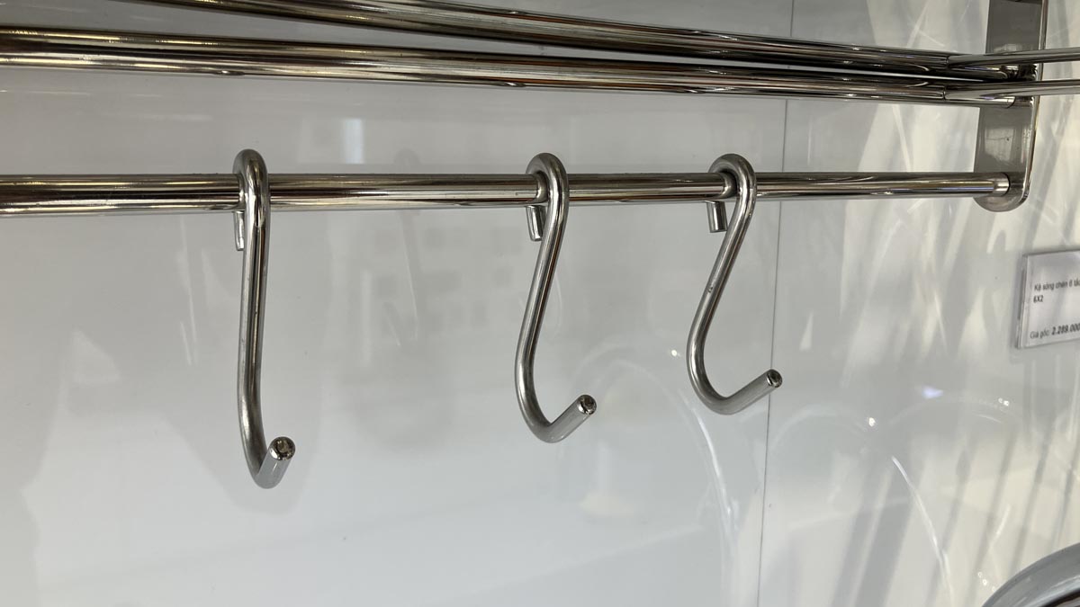 Kệ sóng chén 9 tấc 2 tầng bắt vít có khay U9X2