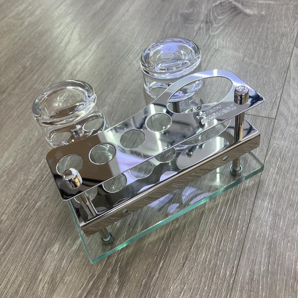 Kệ ly đôi inox 304 Tovashu 6633