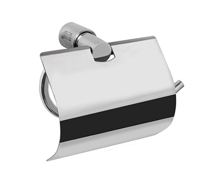 Lô giấy vệ sinh nắp tròn inox 304 Tovashu E3