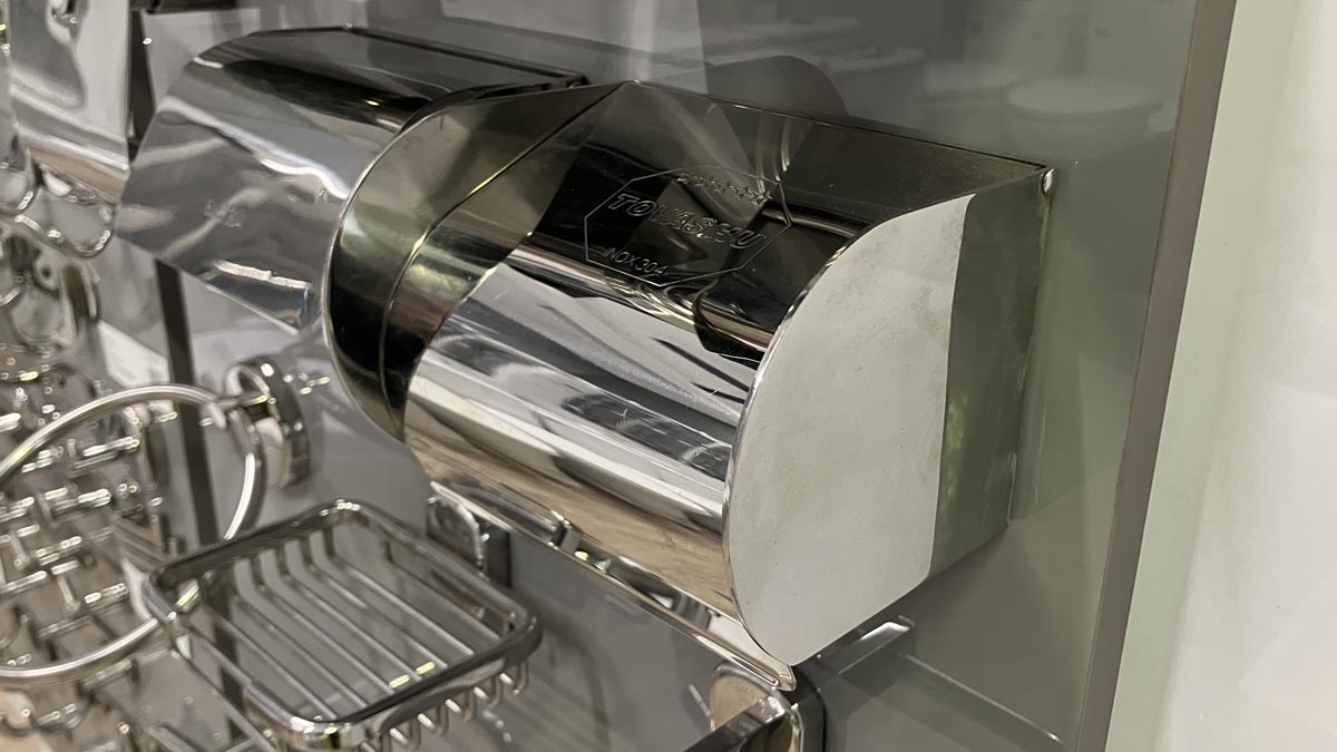 Hộp giấy vệ sinh inox 304 Tovashu G8