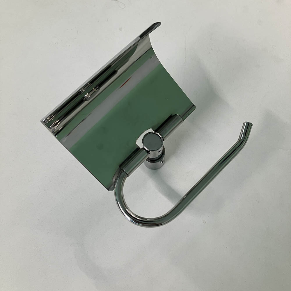 Lô giấy vệ sinh nắp tròn inox 304 Tovashu E3