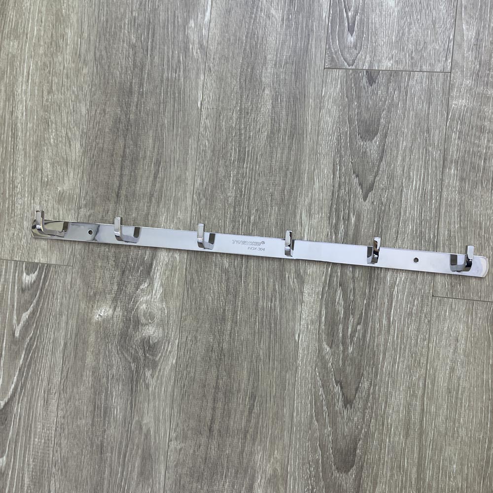 Móc áo vuông 4 móc inox 304 Tovashu MI4/5/6