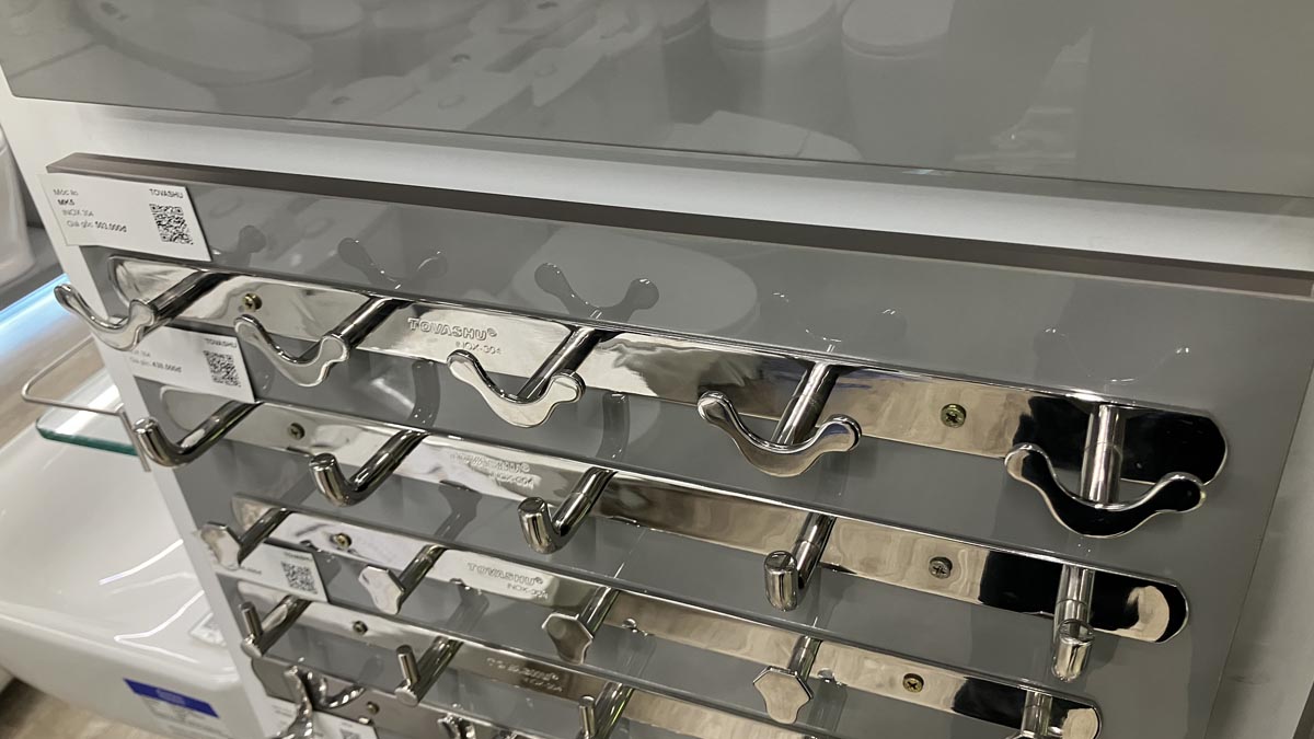 Móc áo mickey inox 304 Tovashu MK4/5/6