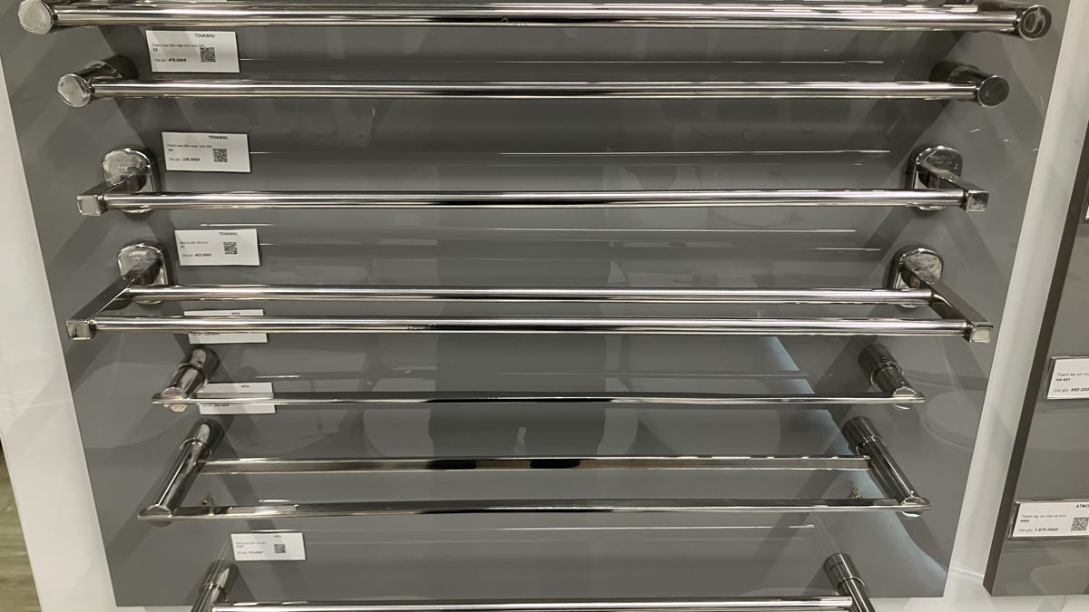 Máng khăn đôi Tovashu A7