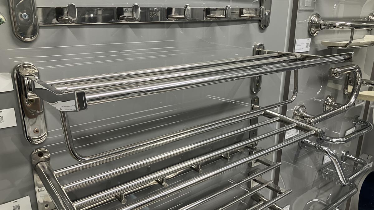 Thanh treo khăn Inox 304 Tovashu HS1