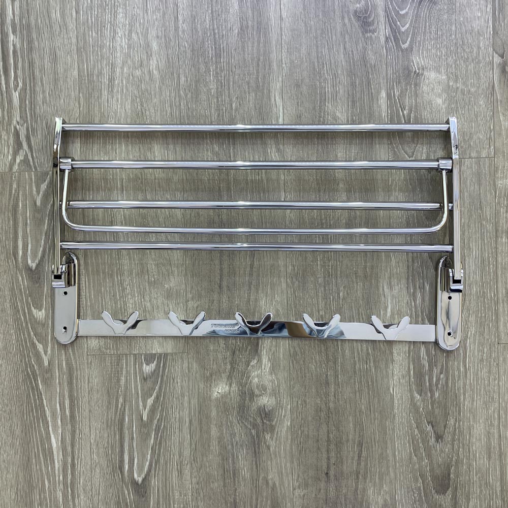 Thanh treo khăn 5 móc thỏ Inox 304 Tovashu HS2