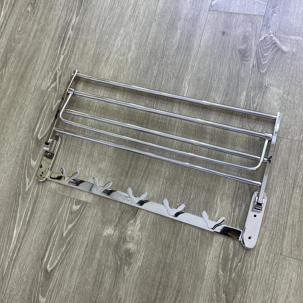 Thanh treo khăn 5 móc thỏ Inox 304 Tovashu HS2