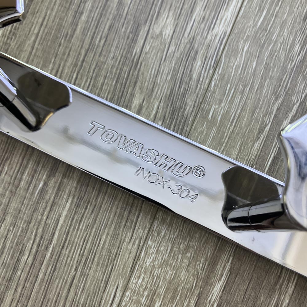 Thanh treo khăn 5 móc vợt inox 304 Tovashu PS2