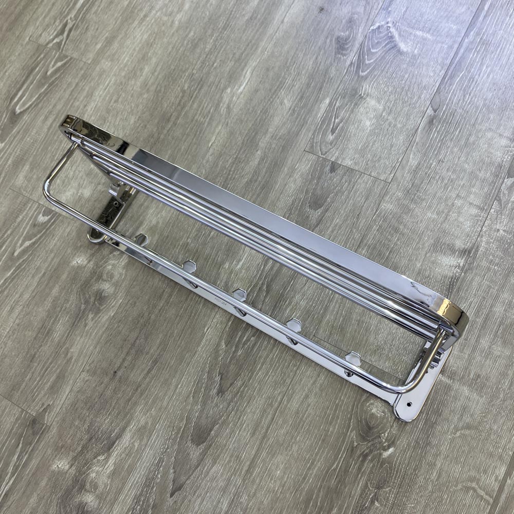 Thanh treo khăn 5 móc vợt inox 304 Tovashu PS2