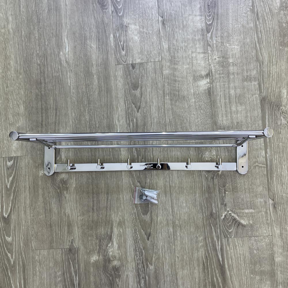 Thanh treo khăn inox 304 Tovashu X2