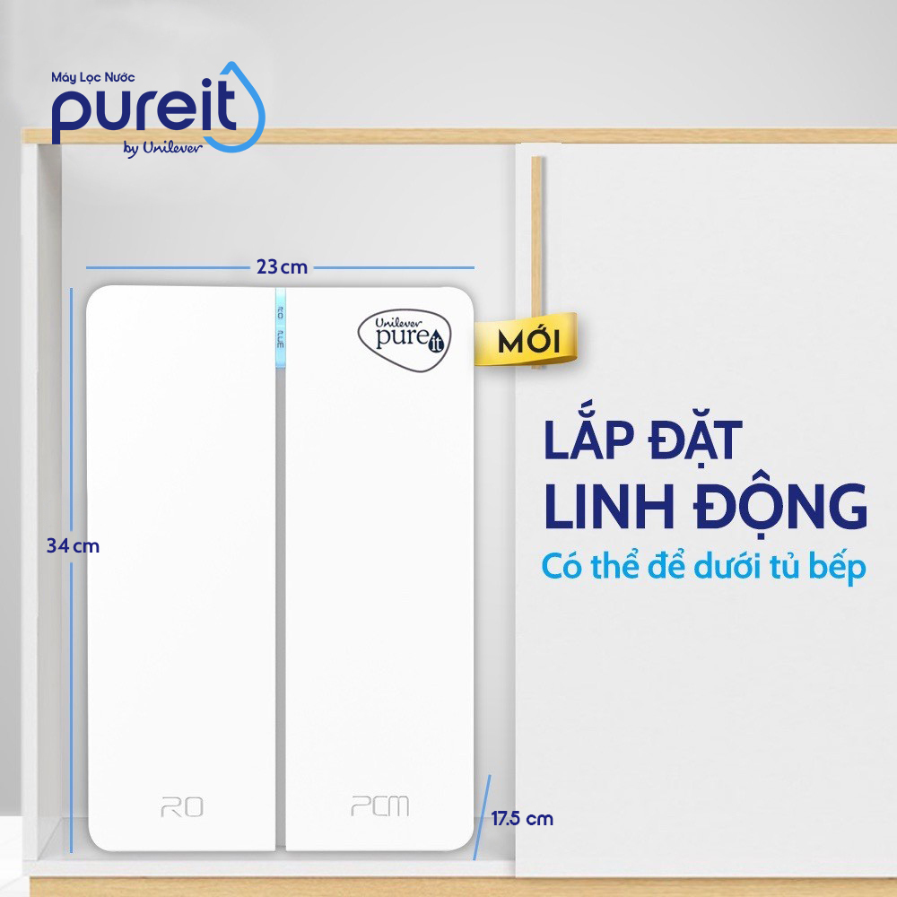Máy Lọc Nước Âm Tủ Bếp Pure It TANKA UR3140 (công suất lọc 5000L)