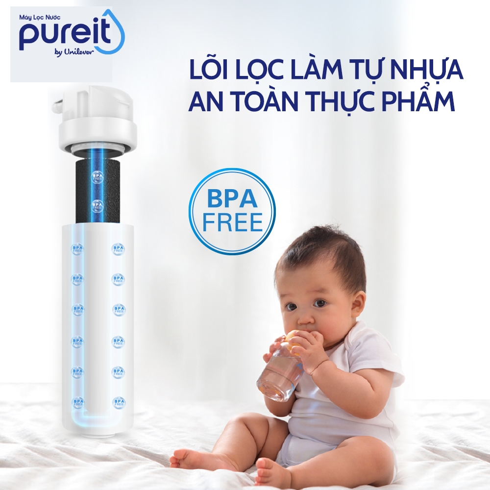 Máy Lọc Nước Âm Tủ Bếp Unilever Pureit DELICA UR5440 (công suất lọc 11000L)