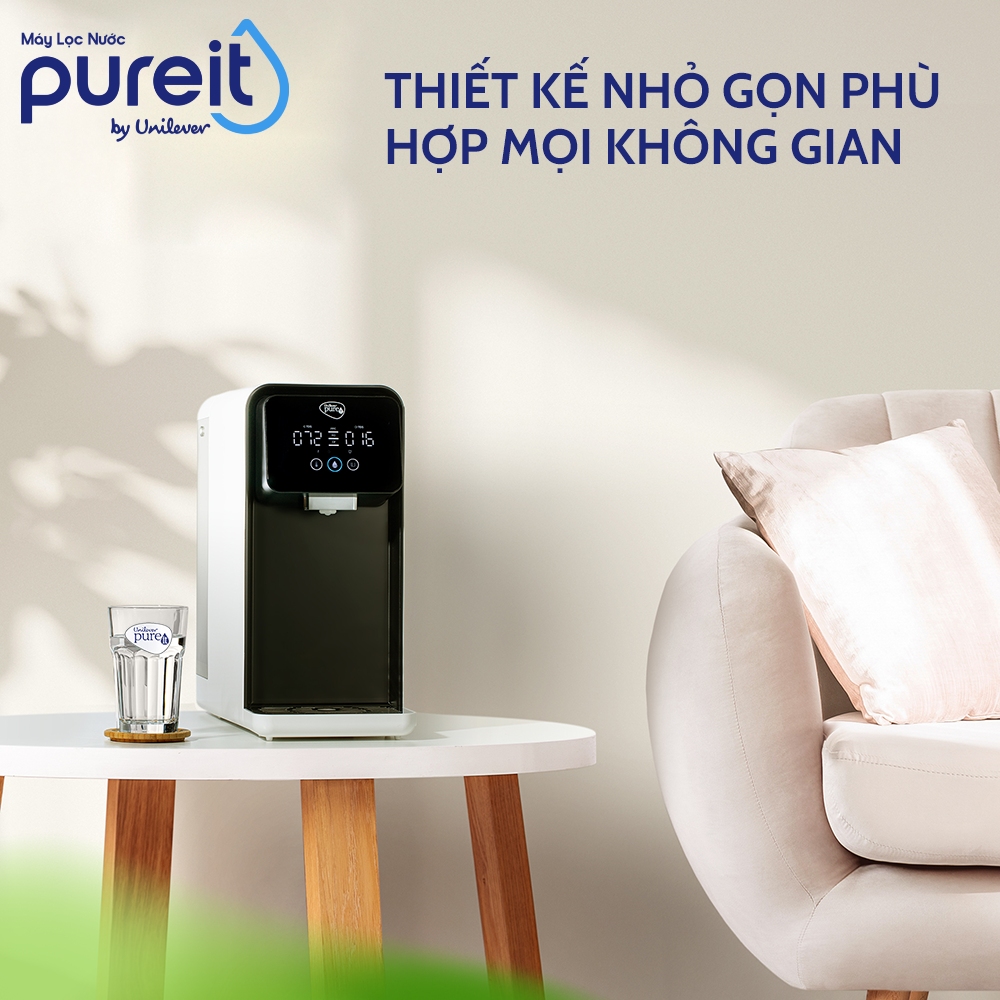 Máy Lọc Nước Unilever Pureit LAVITA Lọc  Sạch & Làm Nóng Thông Minh (công suất lọc 4000L)