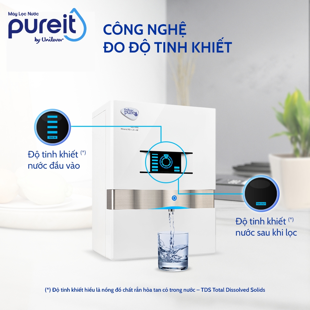 Máy Lọc Nước Unilever Pureit Ultima 7 Cấp Lọc