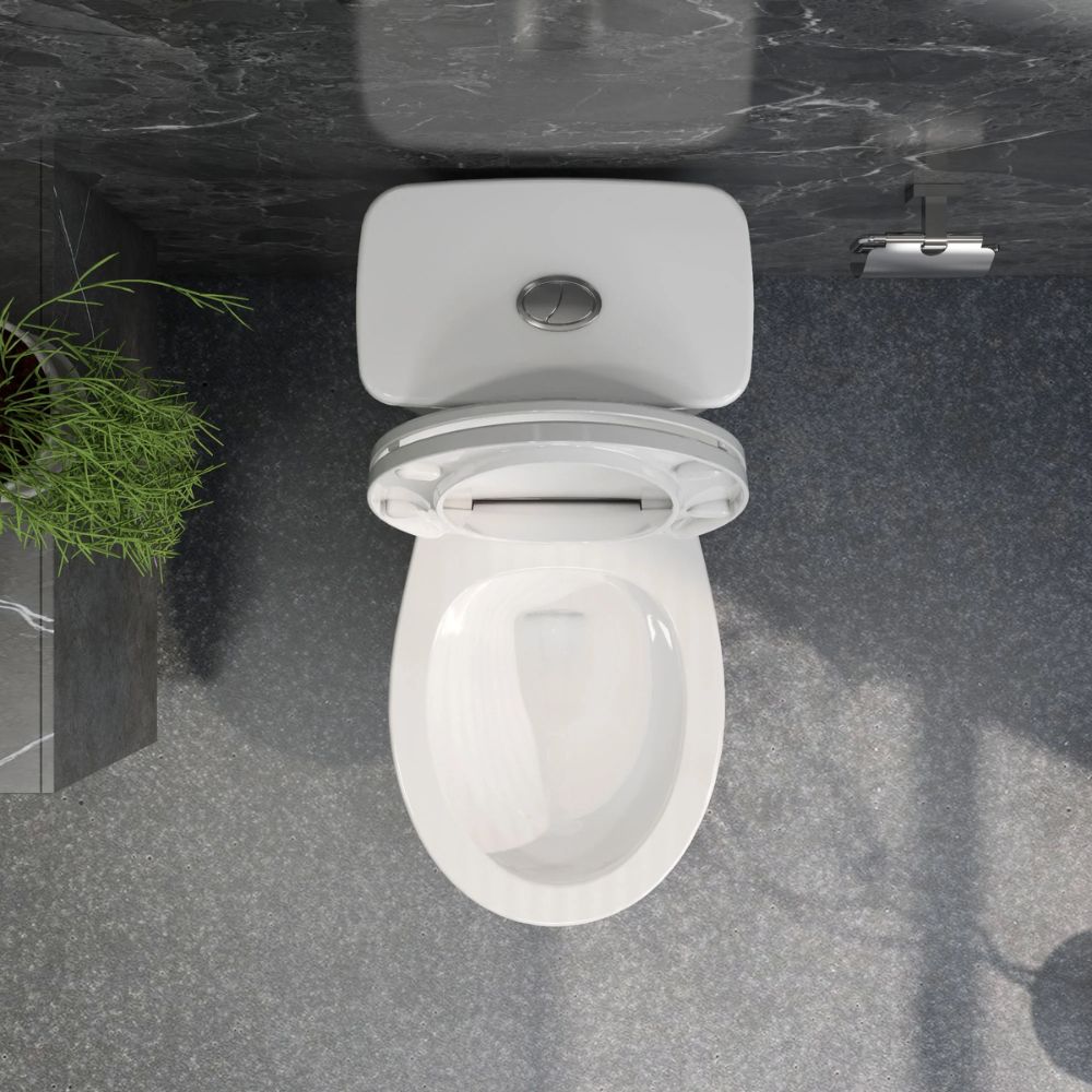 Bồn cầu 2 khối Viglacera V716 nắp êm