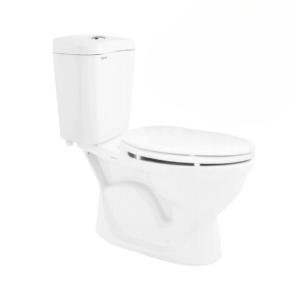 Bồn cầu 2 khối Viglacera VI28 nắp thường (+ lavabo VTL2)