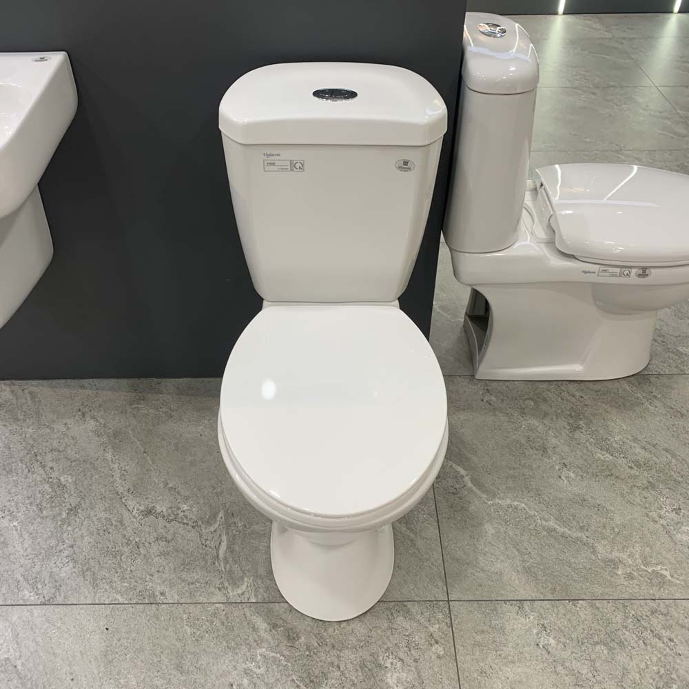 Bồn cầu 2 khối Viglacera VI66 nắp thường / nắp êm