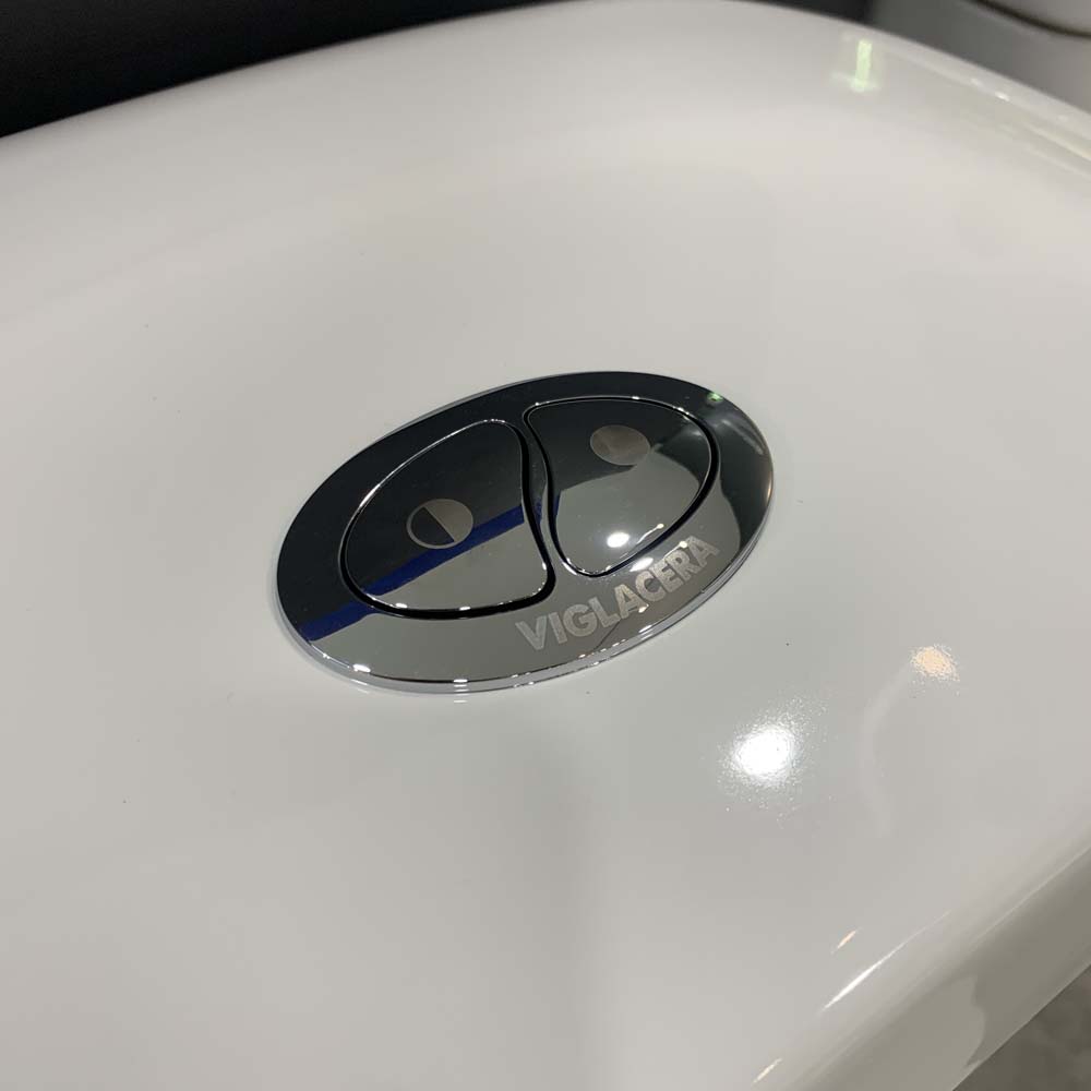 Bồn cầu 2 khối Viglacera VI66 nắp thường / nắp êm