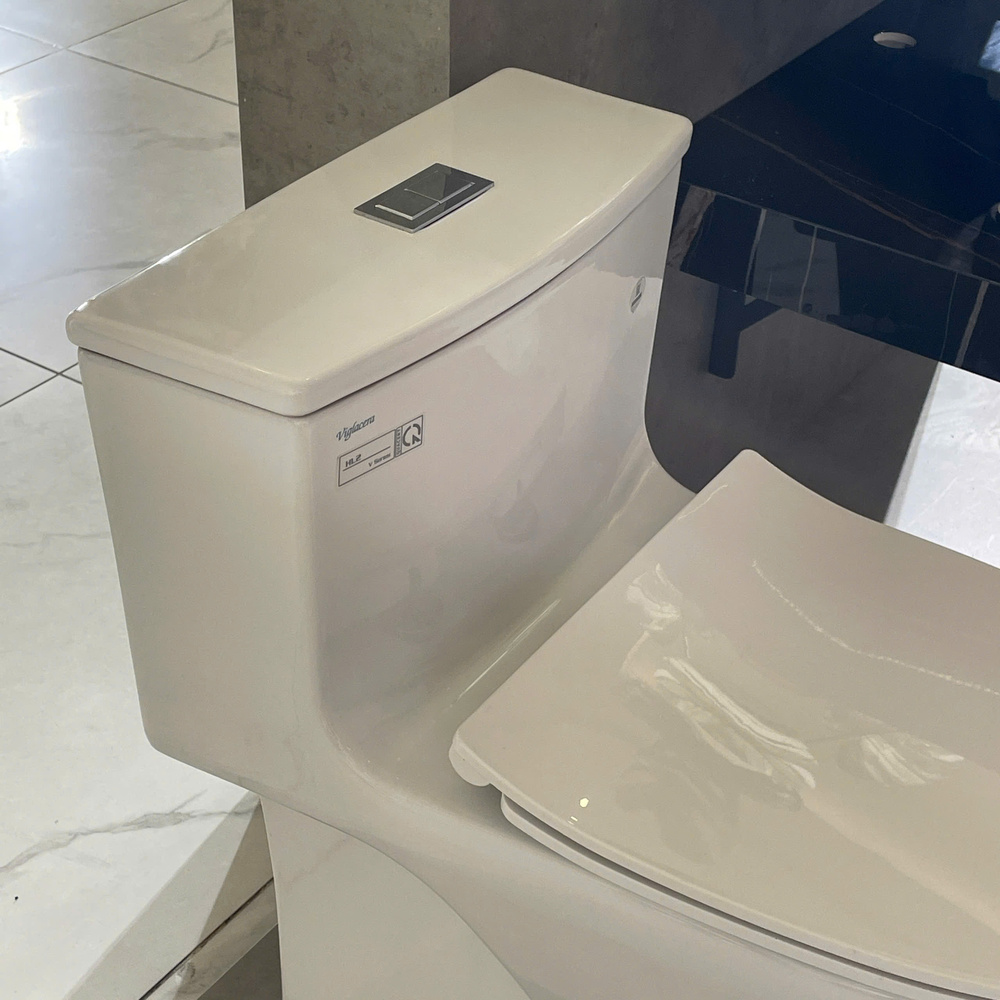 Bồn cầu 1 khối Viglacera HL2 nắp êm (+ vòi xịt VG826 & van VG853)