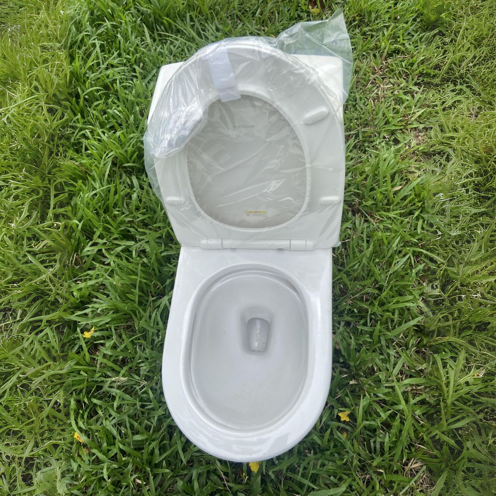 Bồn cầu 1 khối Viglacera Platinum P.11.350 nắp êm