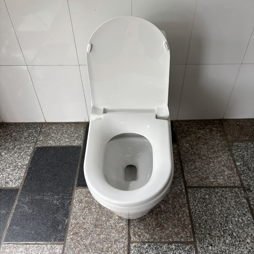 Bồn cầu 1 khối Viglacera V35M nắp êm xả xoáy (+ vòi xịt VG826)