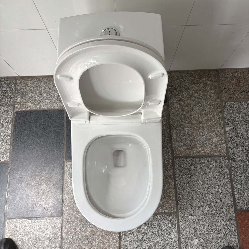 Bồn cầu 1 khối Viglacera V35M nắp êm xả xoáy (+ vòi xịt VG826)