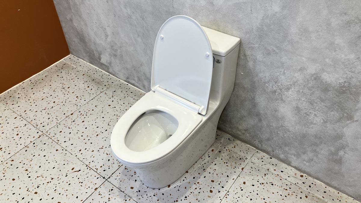 Bồn cầu 1 khối Viglacera V65 nắp êm (+ vòi xịt VG826 & van VG853)