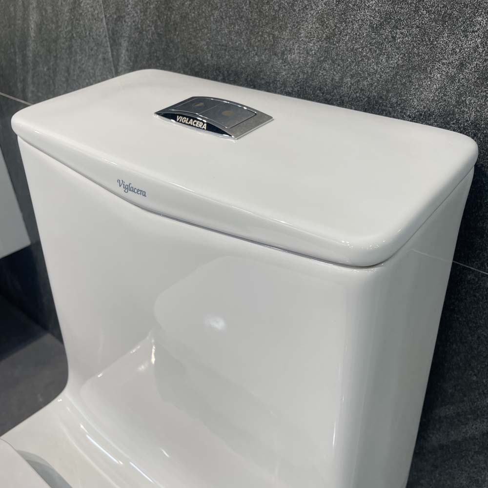 Bồn cầu 1 khối Viglacera V815 nắp êm