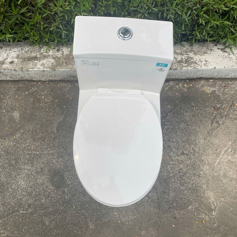 Bồn cầu 1 khối nắp êm Viglacera V823 (+ vòi xịt VG826)