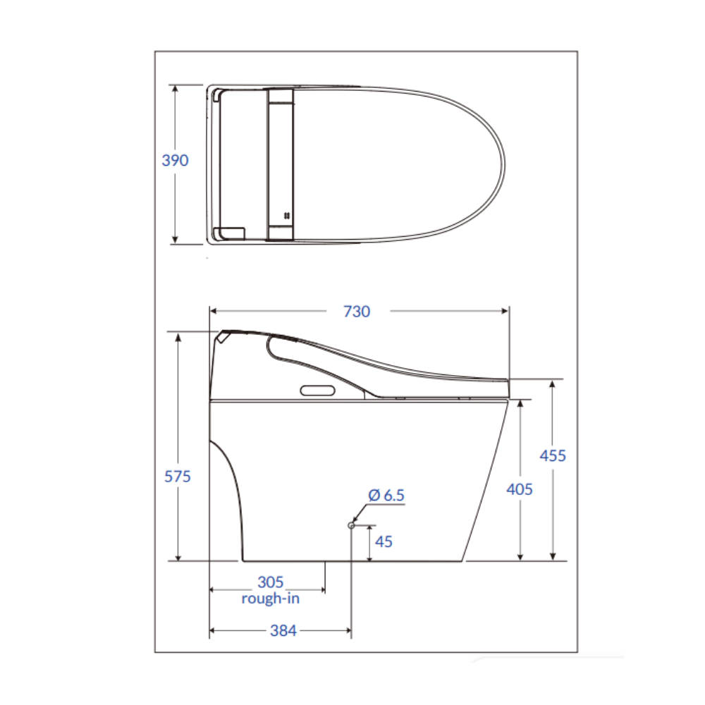 Bồn cầu thông minh Viglacera V92