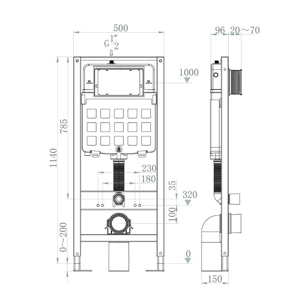 Bồn cầu treo tường Viglacera V901