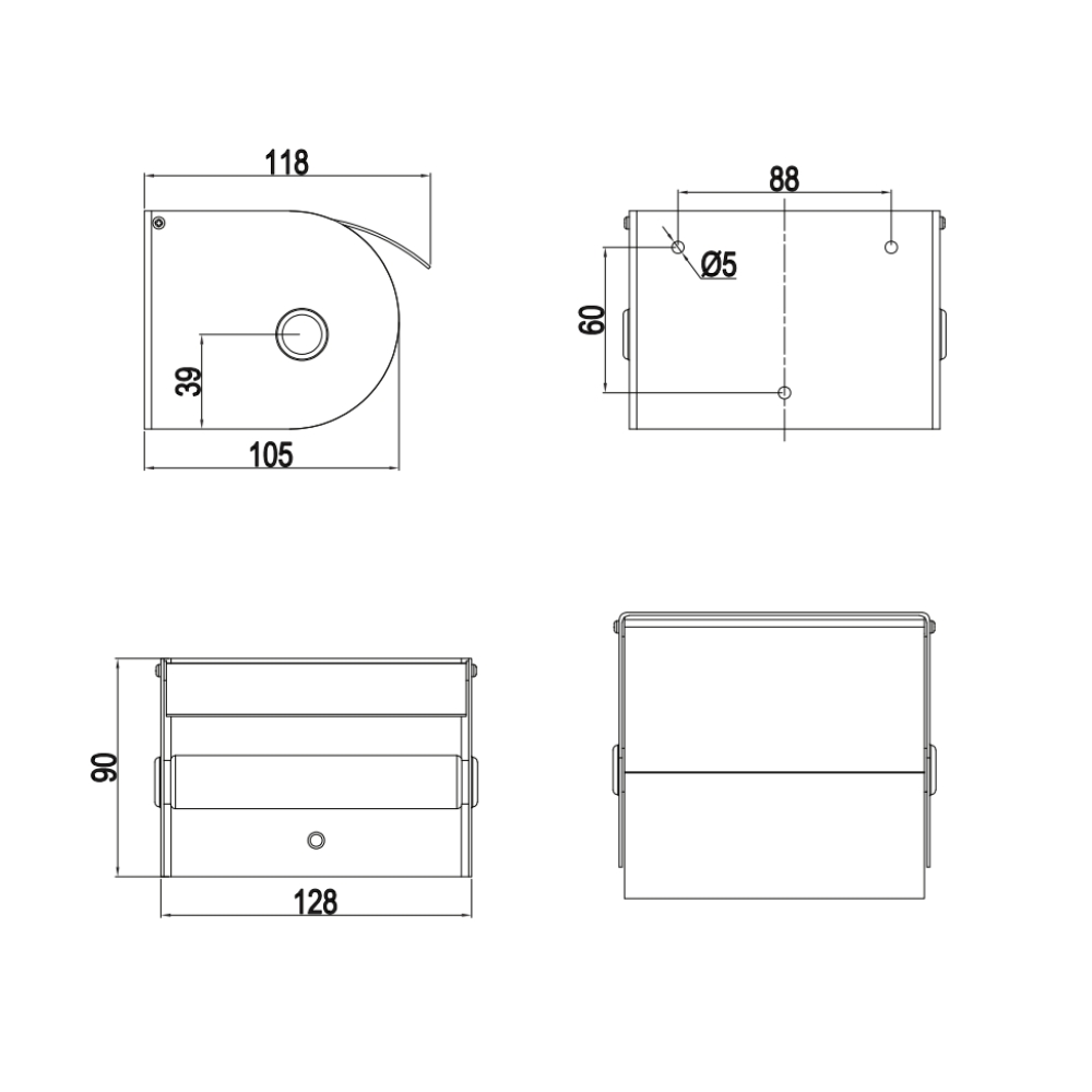 Hộp Đựng Giấy Viglacera VG9211