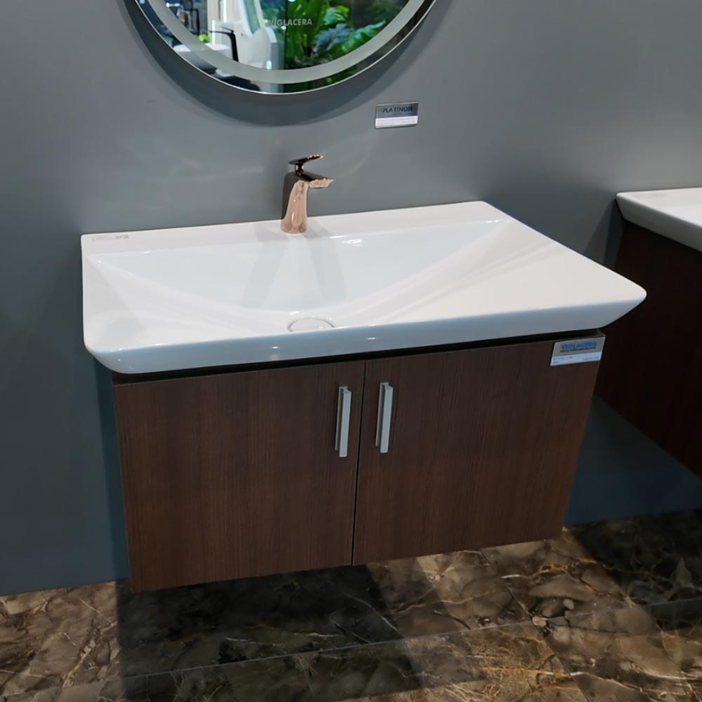 Chậu lavabo đặt bàn Viglacera CB68