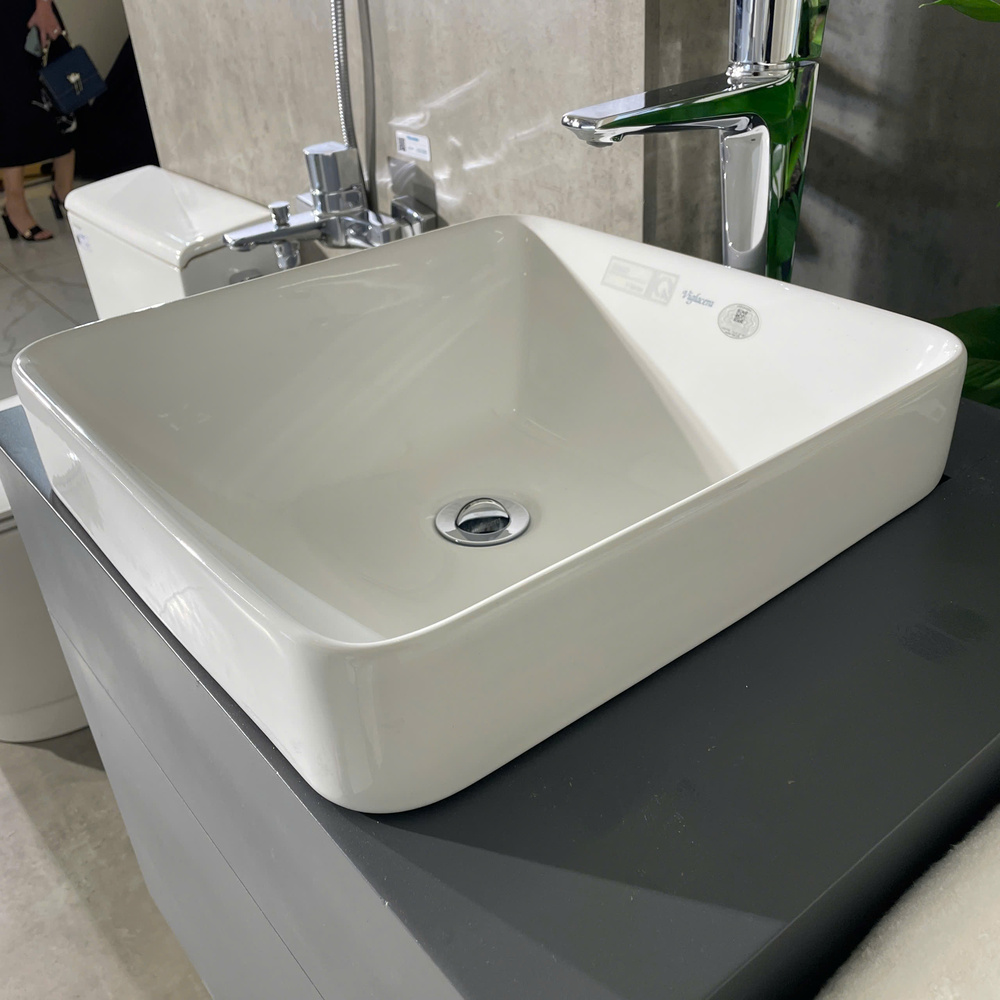 Chậu lavabo dương vành Viglacera CD20