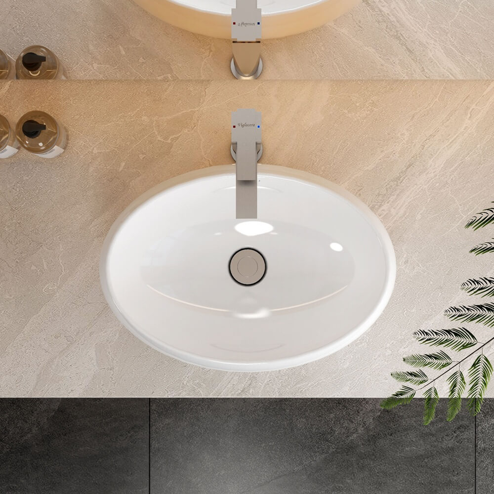 Chậu rửa Lavabo đặt bàn Viglacera CD30