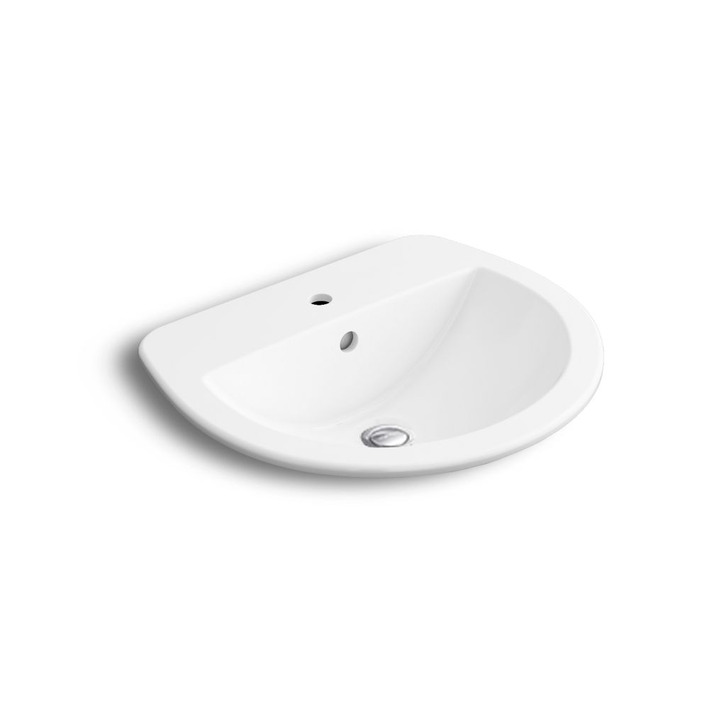 Chậu rửa lavabo bán dương bàn Viglacera CD12